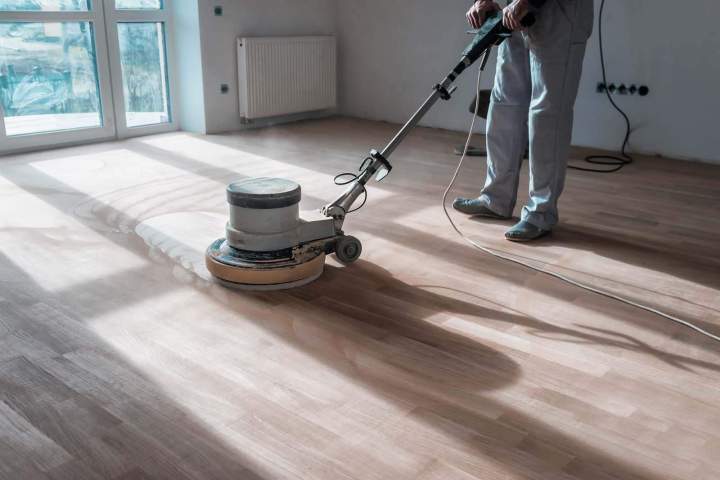 Sablage de plancher, Repentigny