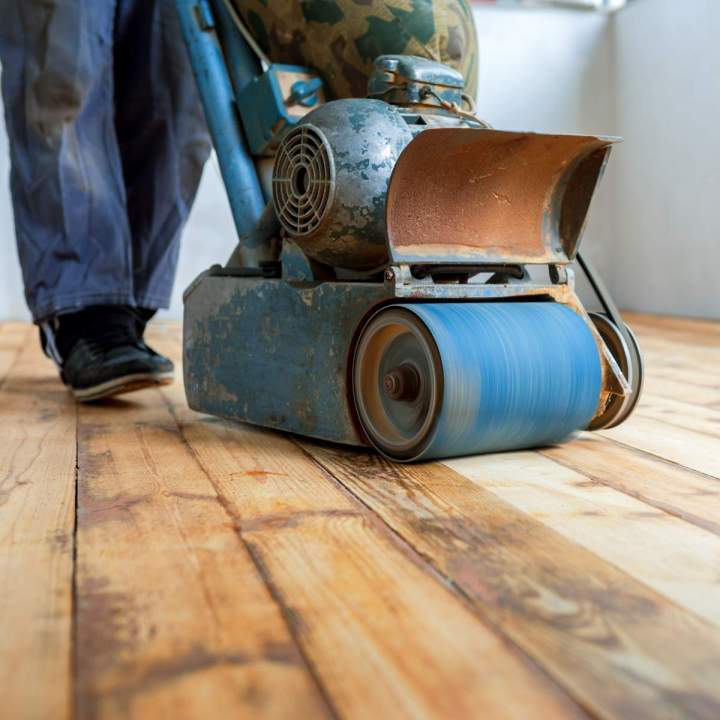 Sablage de plancher Lanaudière